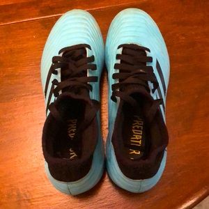 adidas Youth Predator FG - Bright Cyan